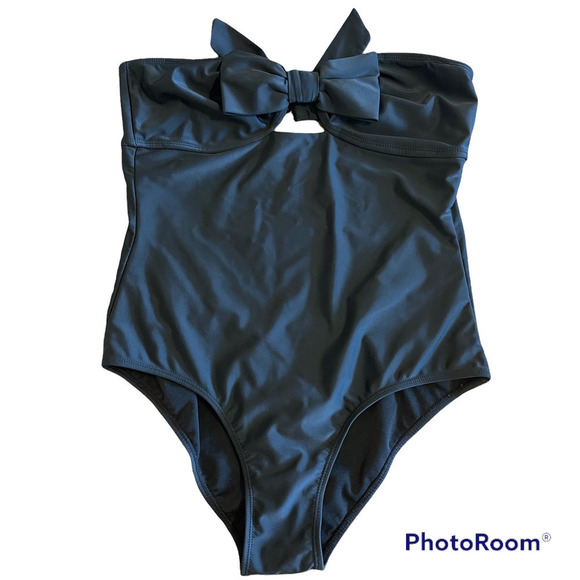 Forever 21 Swimsuit Strapless Size Large - Picture 1 of 8